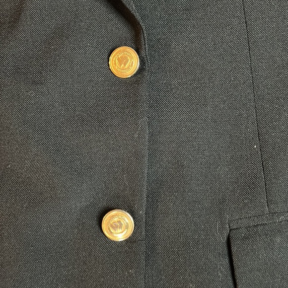 Men’s Palm Beach Black Gold Button Blazer 44R - Picture 3 of 9